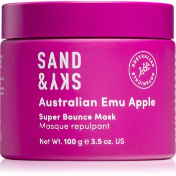 Sand & Sky Australian Emu Apple Super Bounce Mask masca de hidratare si luminozitate faciale - imagine 2